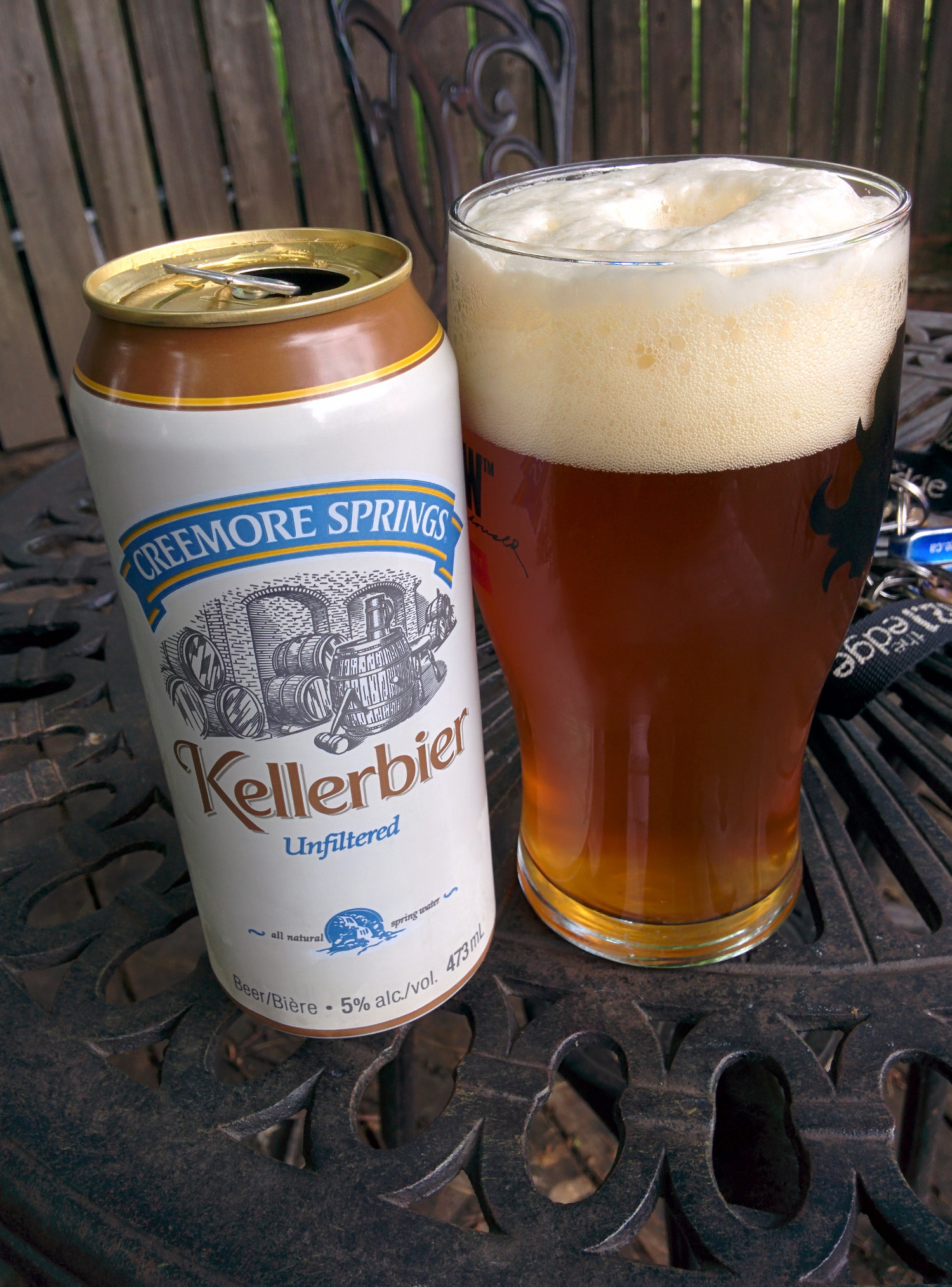 Kellerbier by Creemore Springs, a Review Toronto Booze Hound