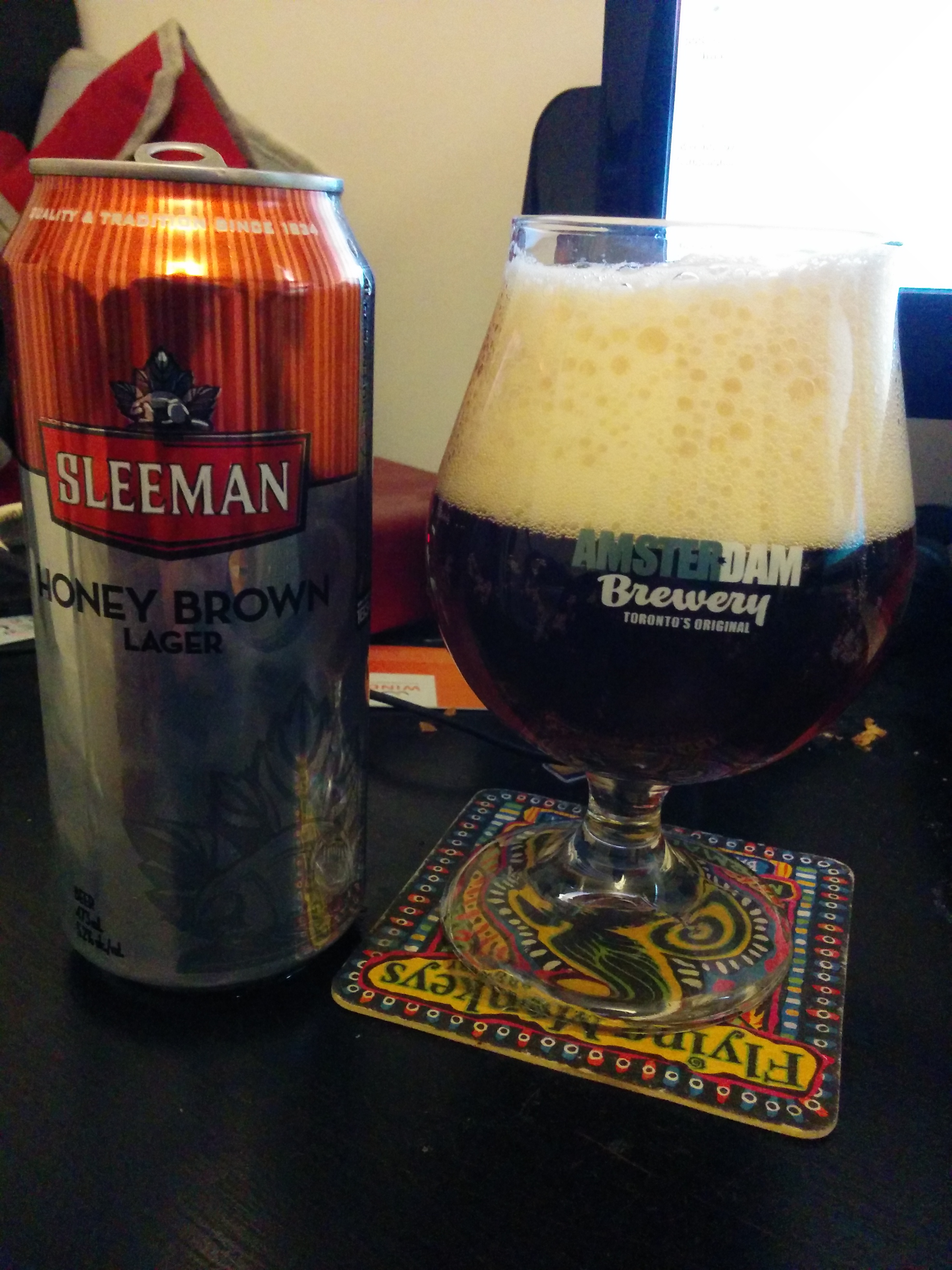 Honey Brown Lager by Sleeman, a Review Toronto Booze Hound