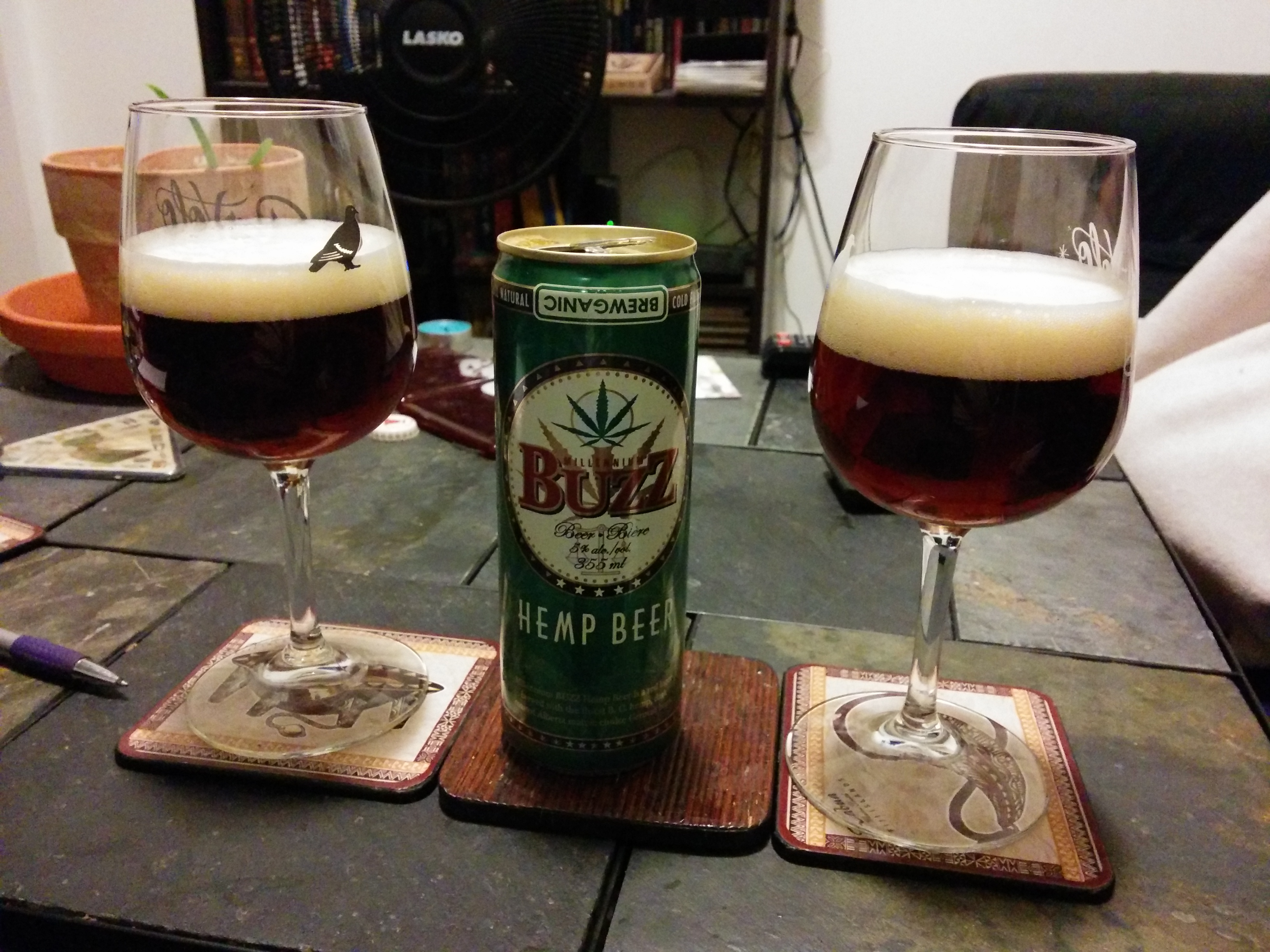 Millennium Buzz Hemp Beer by Cool Beer Brewing Co, a Review Toronto